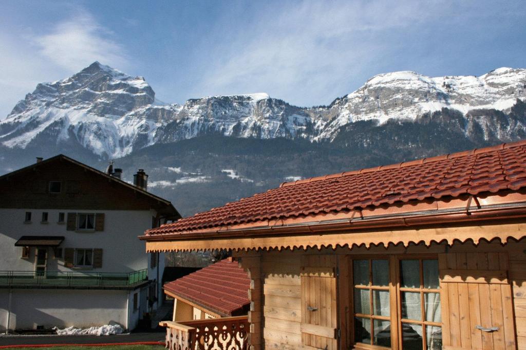 Le Relais Du Mont Blanc Hotel Magland Exterior foto