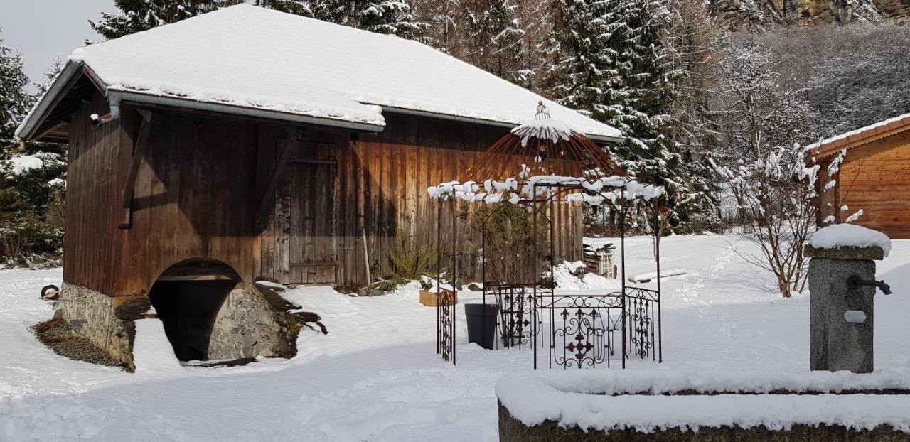 Le Relais Du Mont Blanc Hotel Magland Exterior foto
